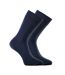 Lot de 9 Paires de Chaussettes de ville coton homme peigné doux Serge Blanco-4
