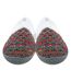 Pantoufles Femme Tricot Épais Fausse Fourrure-3