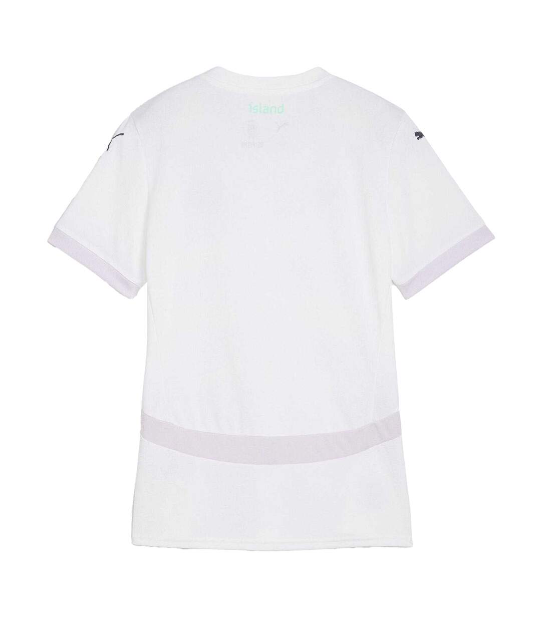 Womens/ladies 2025 Iceland Away Shirt White Navy Puma-3