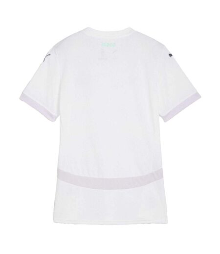 Womens/ladies 2025 Iceland Away Shirt White Navy Puma