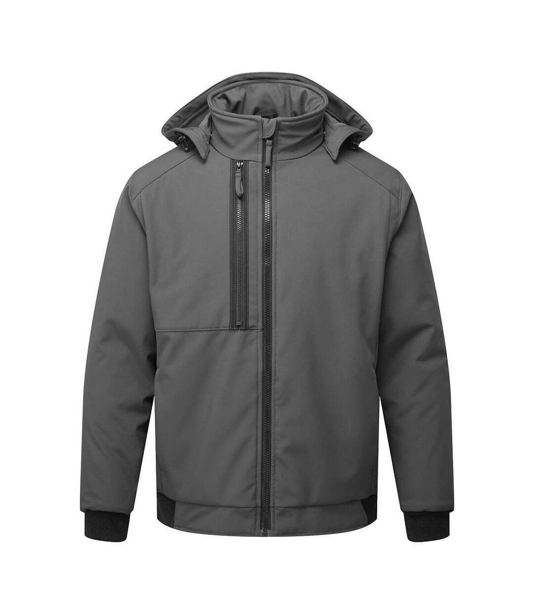 Doudoune softshell adulte gris métal Portwest