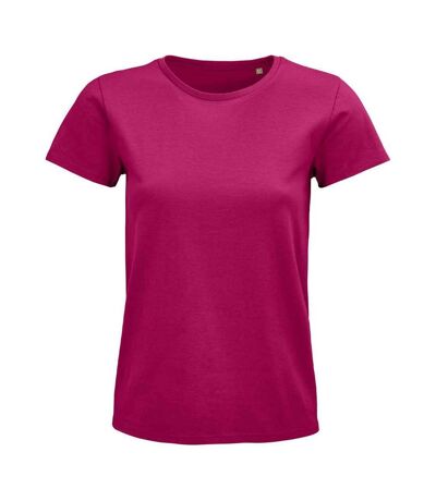 SOLS Womens/Ladies Pioneer T-Shirt (Fuchsia)