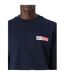 Sweat Motif/style Logo Rectangulaire Homme Bleu Marine Tommy Jeans-4