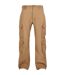 Pantalon À Poches Pure Homme Beige Build Your Brand-1