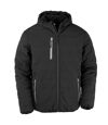 Result Genuine Recycled Mens Compass Padded Winter Jacket (Black/Gray)