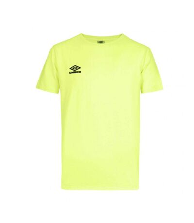 T-shirt  jaune fluo homme umbro lifestyle tee 1 - xxl