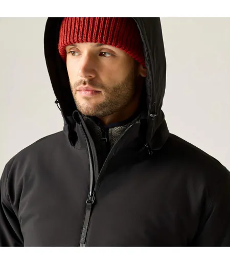 Veste Imperméable Merzen Homme Noir Regatta