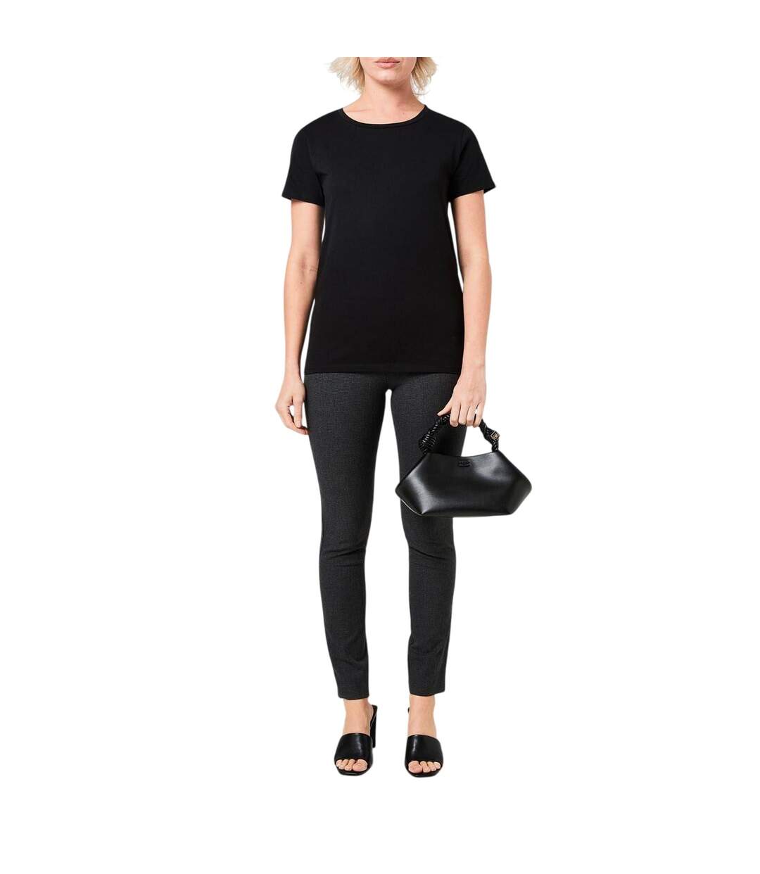 Pantalon Calimero Femme Gris French Connection-1