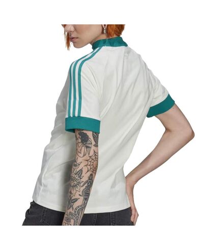 T-shirt Blanc/Vert Femme Adidas HM1540 - 30