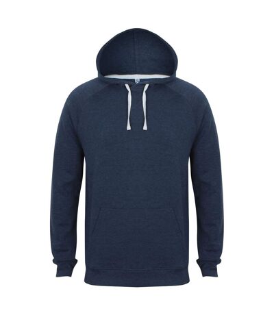 Front Row French Terry - Sweat à capuche slim - Homme (Bleu marine marne) - UTRW5394