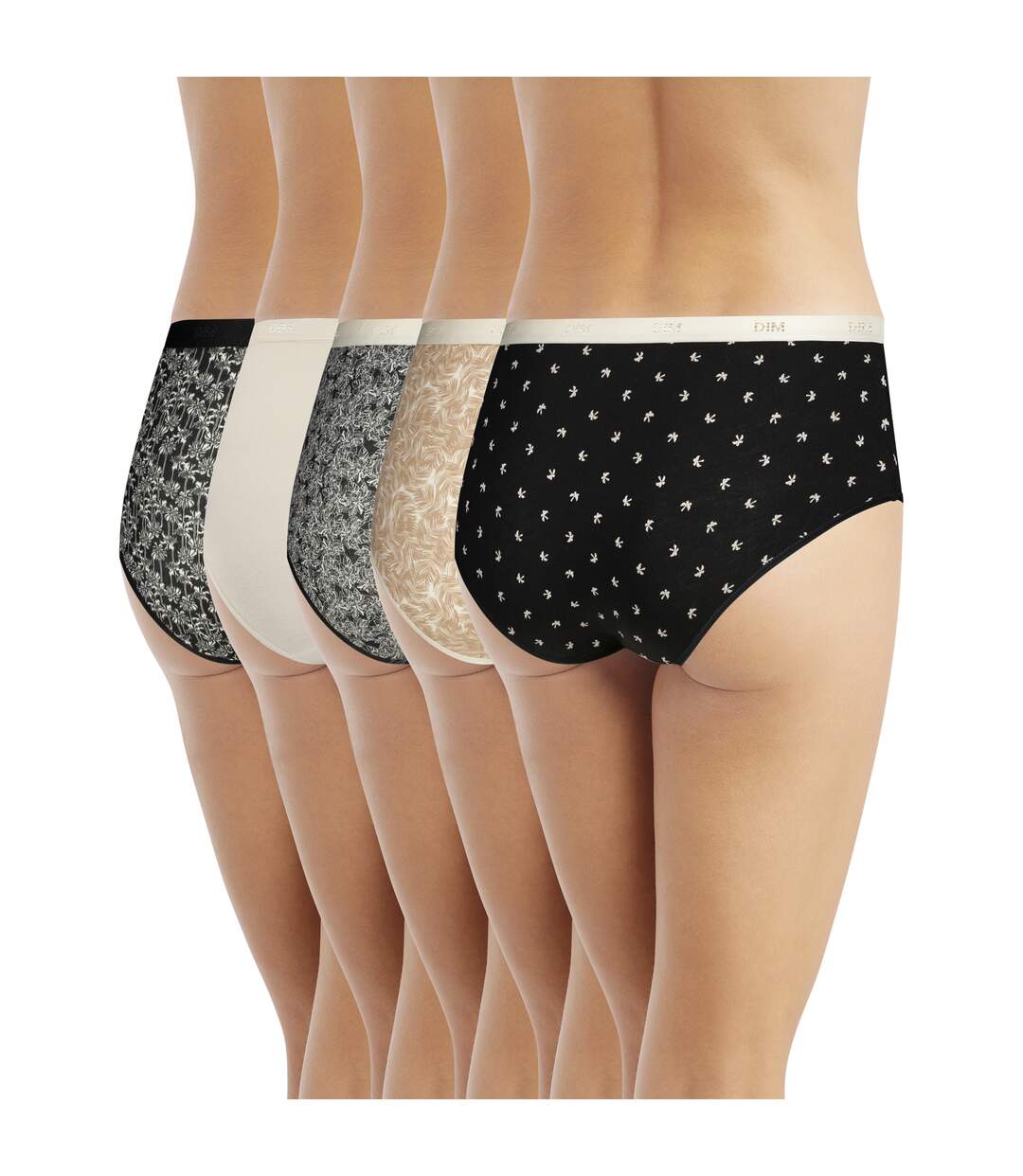 Lot de 5 Shorties Les Pockets Coton-2