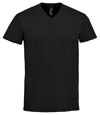 T-shirts col V manches courtes - Homme - 02940 - noir