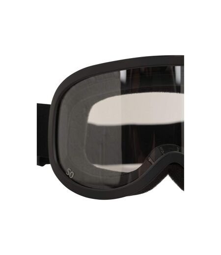 Unisex adult ski goggles one size black Mountain Warehouse