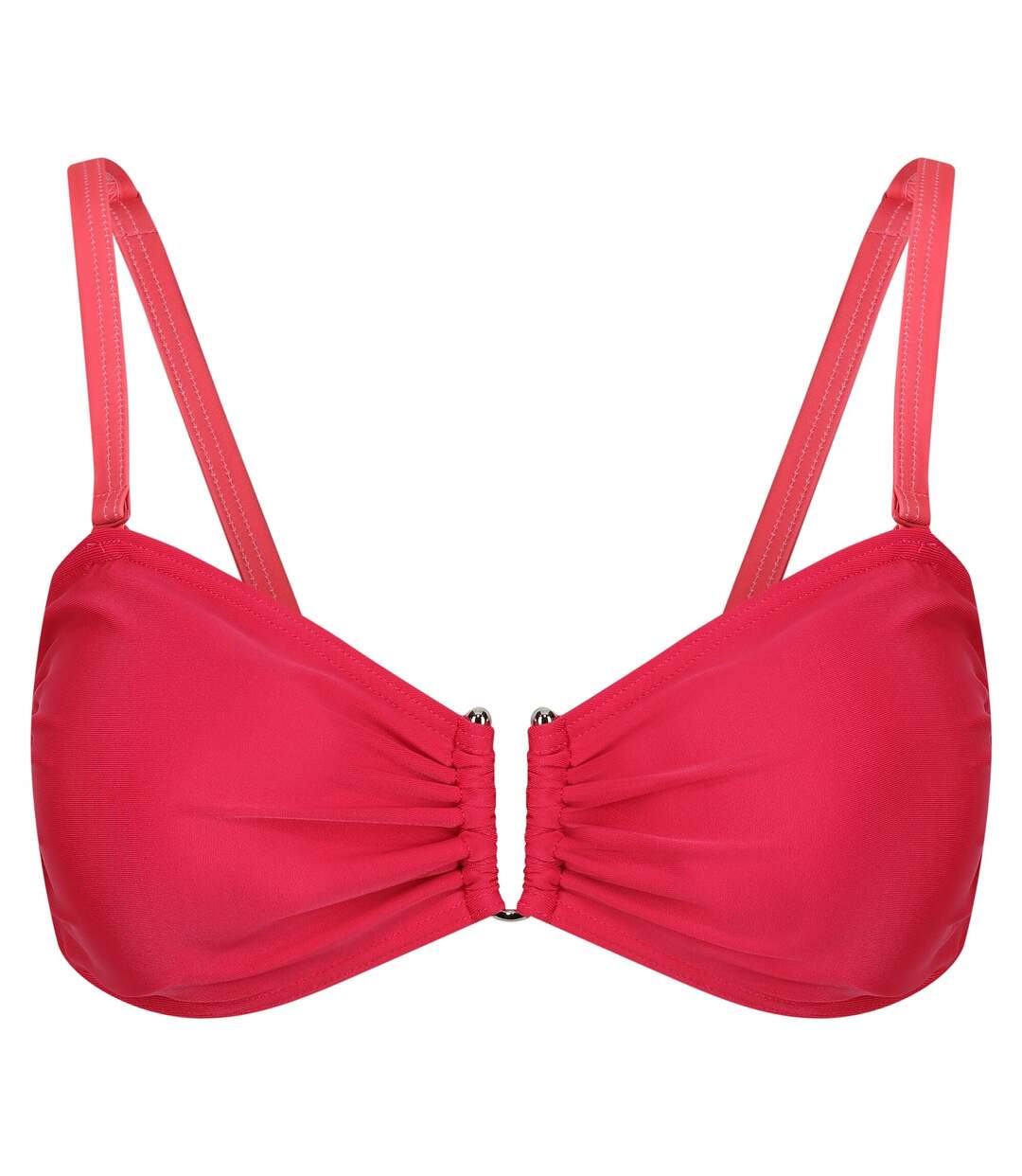 Haut de maillot de bain aceana femme rose / pêche foncé Regatta-1