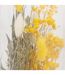 Bouteille Déco Fleurs Séchées 45cm Jaune-2