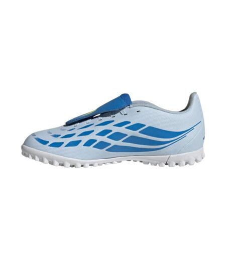Chaussures Predator Club Enfant Blanc Bleu Adidas