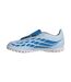 Chaussures Predator Club Enfant Blanc Bleu Adidas-2