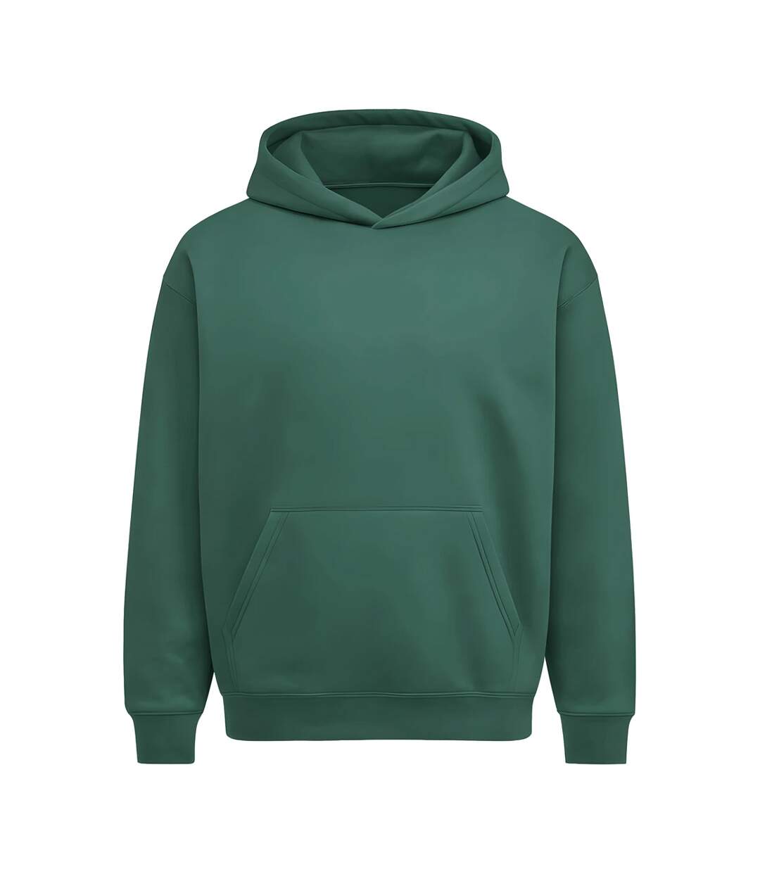 Sweat À Capuche Heavy Bass Homme Vert Pin Anthem-1