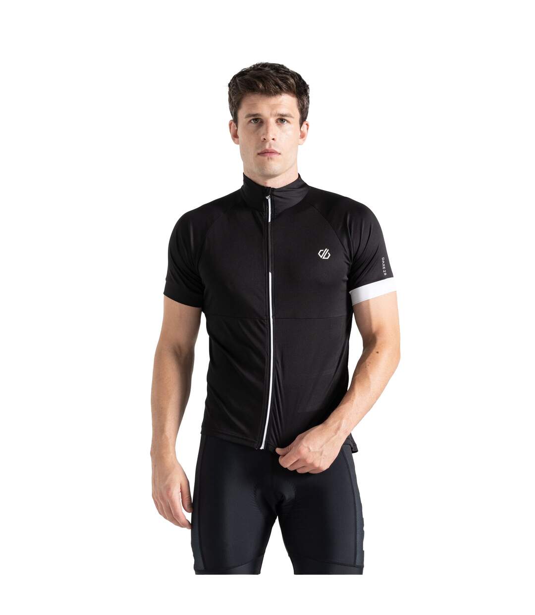Mens protraction iii cycling jersey black Dare 2B-4