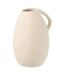 Vase Design en Céramique Cruche 25cm Beige-1