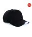 Lot de 2  Casquette de baseball avec led homme noir Beechfield-1