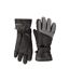 Womens/ladies Glide Waterproof Ski Gloves Jet Black Mountain Warehouse-3