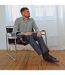 Mens Soft 100% Cotton Plain Coloured Socks-5
