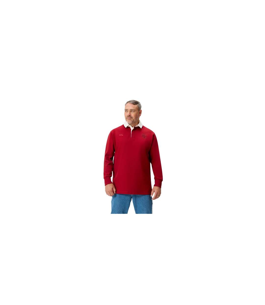 Haut De Rugby Homme Rouge Écarlate British & Irish Lions-1
