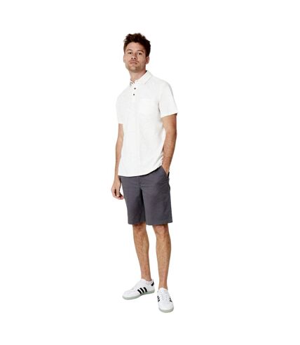 Polo homme blanc cassé Maine