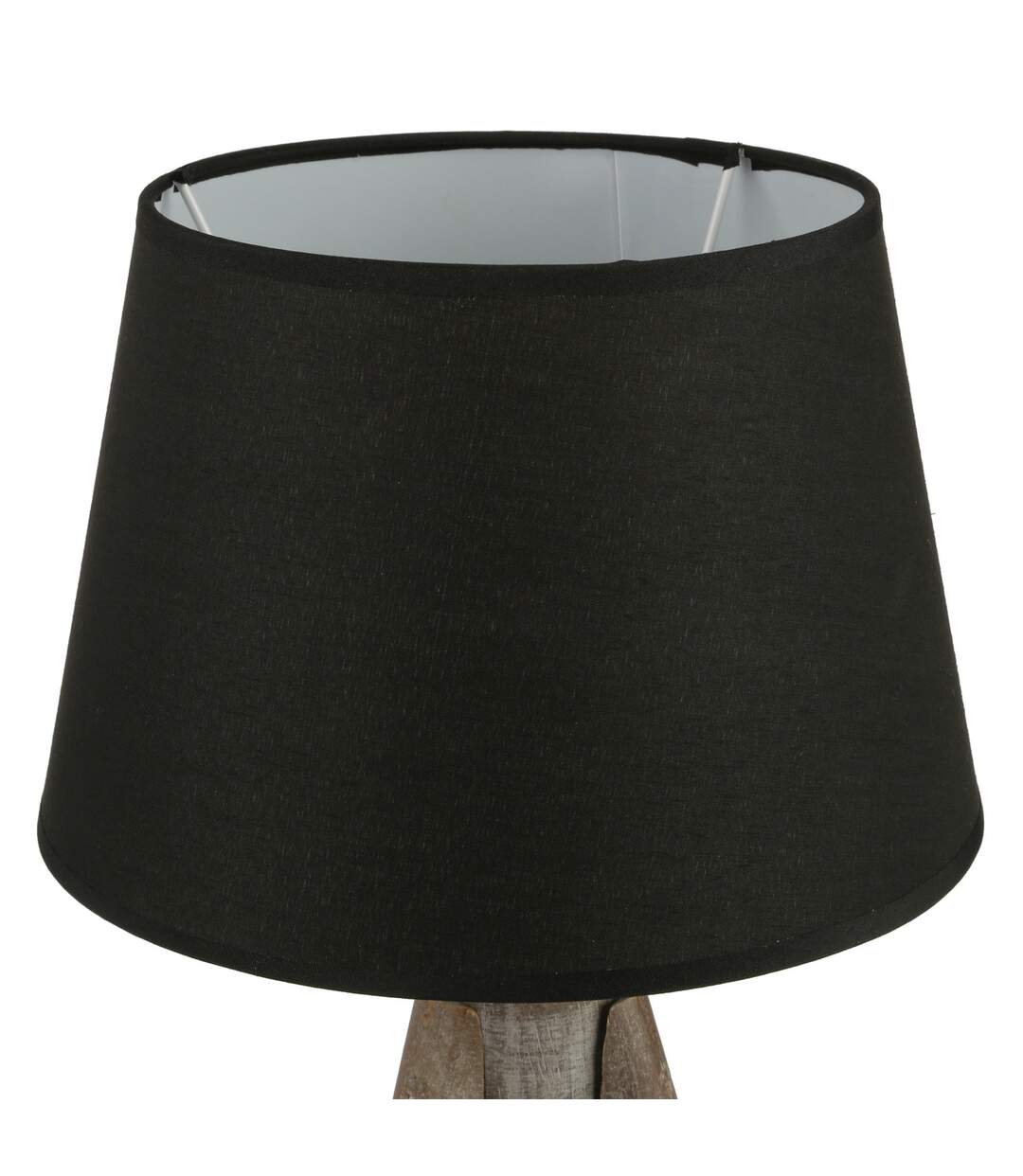 Lampe Bois - H. 46 cm.-2