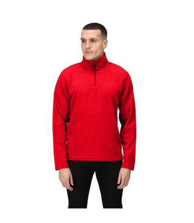 Regatta Mens 170 Series Anti-pill Zip Neck Micro Fleece (Classic Red) - UTRW1207
