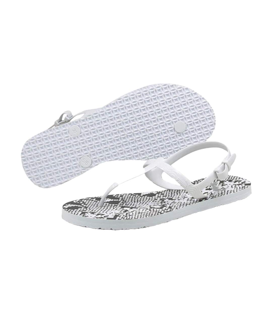 Sandales Cozy Femme Blanc Puma-3