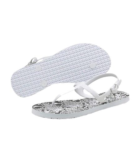 Sandales Cozy Femme Blanc Puma