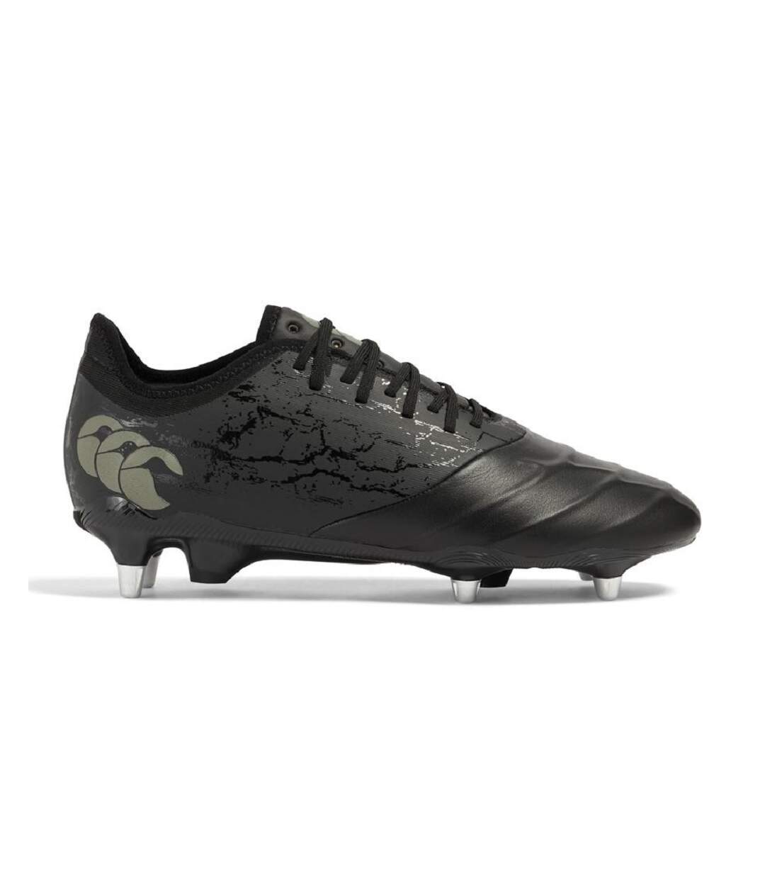 Chaussures de rugby phoenix genesis pro homme noir / gris clair Canterbury-1