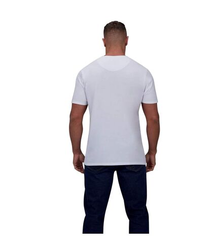 T-shirt classic homme blanc Raging Bull