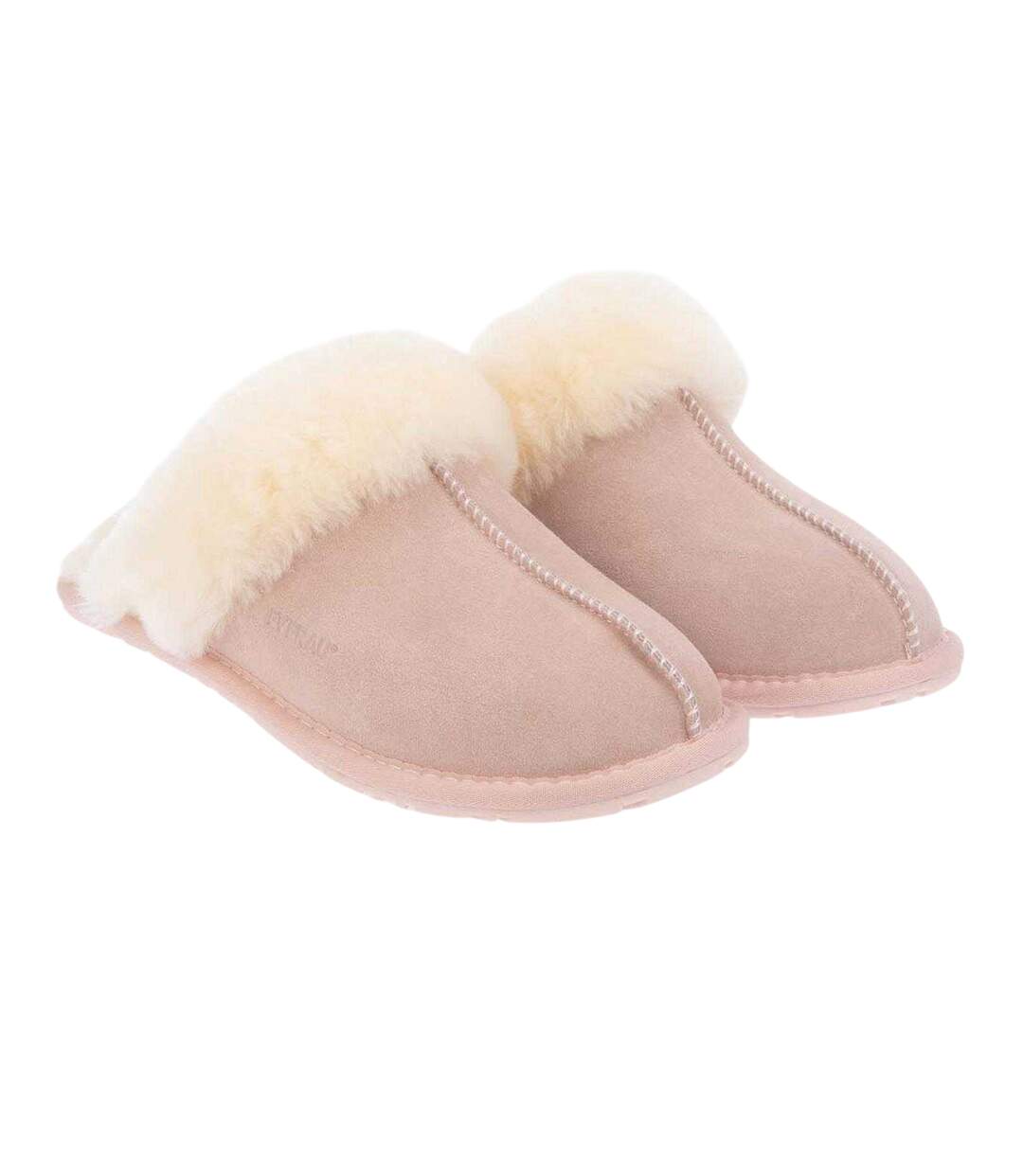 Womens/ladies Harrier Slippers Pink EverAu-4