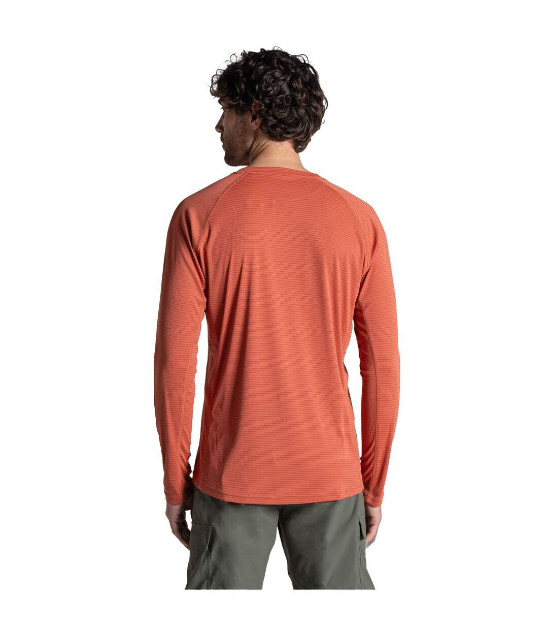 T-shirt Manches Longues Homme Sahara Foncé Craghoppers-3