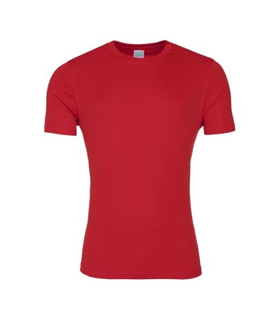 AWDis Just Cool Mens Smooth Short Sleeve T-Shirt (Fire Red)
