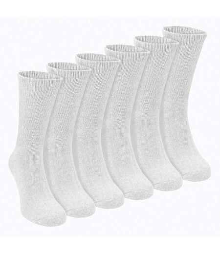 Sock Snob - 6 Paires de Chaussettes Homme Diabétiques en Coton Doux et Respirant