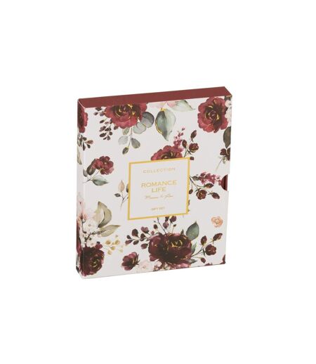 Lot de 3 Suspensions Parfumées Romance Life 14cm Mimosa & Rose