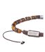 Bracelet marrons/acier homme geographical norway 315021 - taille unique-3