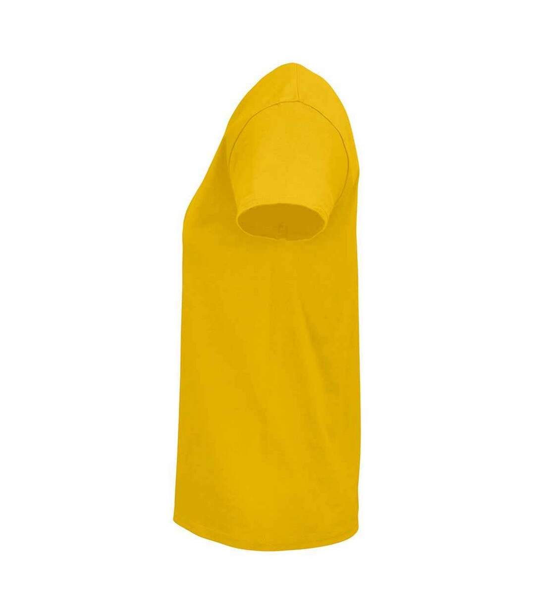 T-shirt Crusader Femme Jaune Or SOLS-3