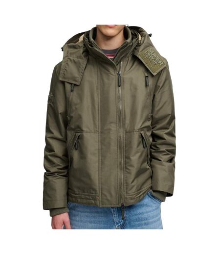 Manteau kaki homme superdry hooded arctic