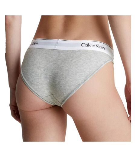 Culotte gris femme calvin klein jeans bikini - l