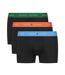 X3 boxers noir/bleu/vert homme tommy hilfiger trunk um0um02763-1