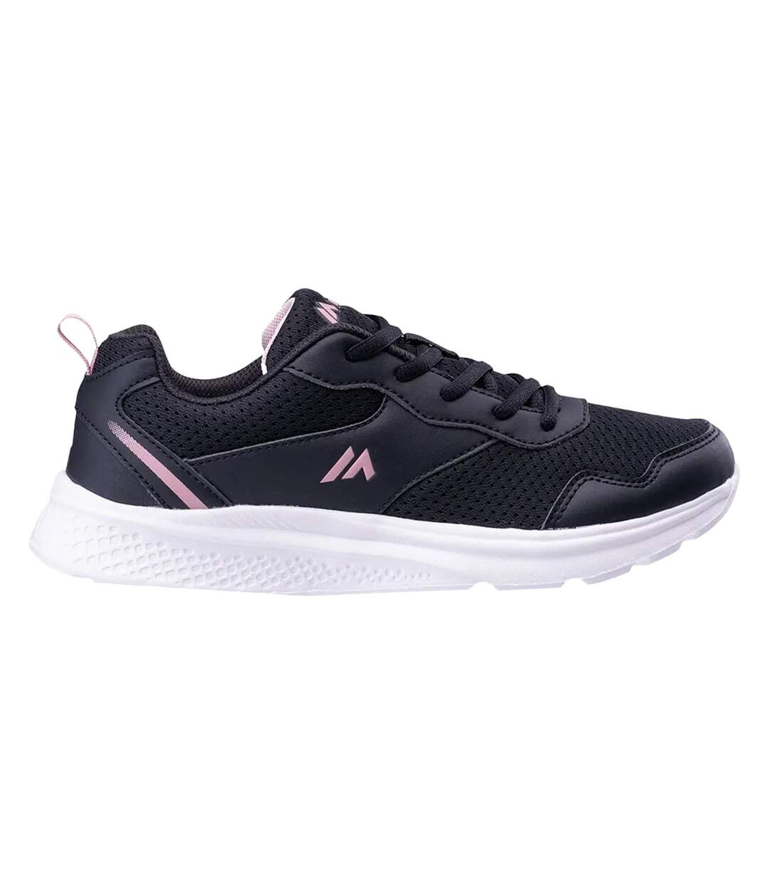 Baskets Derun Femme Noir Rose Clair Martes Essential-3