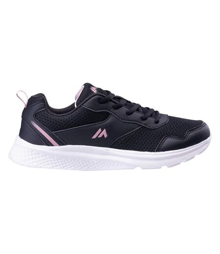 Baskets Derun Femme Noir Rose Clair Martes Essential