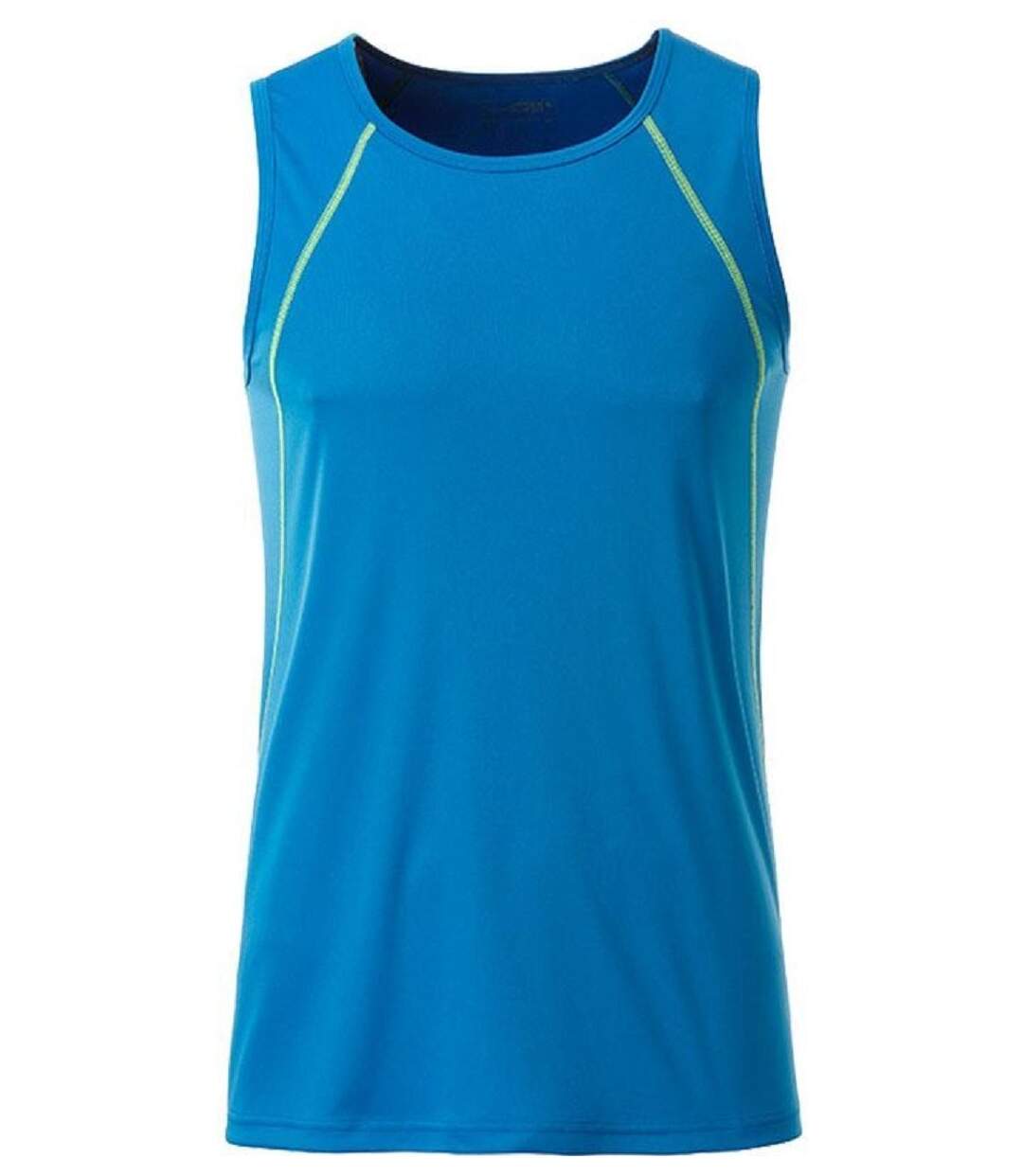 Débardeur running respirant - Homme - JN494 - bleu vif