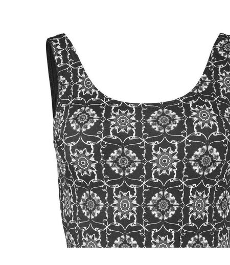 Womens/ladies Sacred Craft Scoopback One Piece Swimsuit Black Zoggs