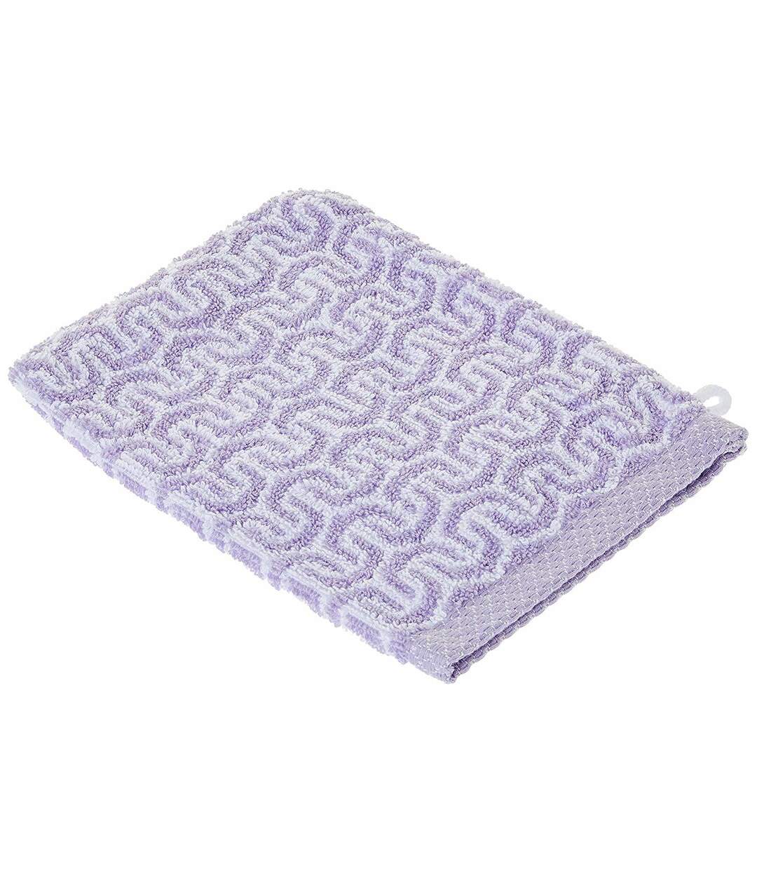 Gant de toilette 16x21 cm GRAPHIC HOOK violet-1